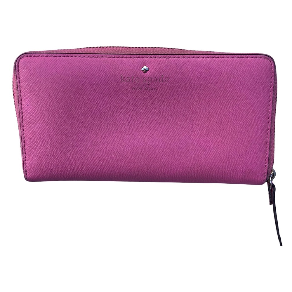 Kate Spade Pink Zip Around Wallet